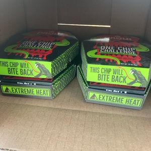 4 packs of Paqui One Chip Challenge